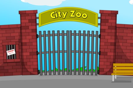 Побег из городского зоопарка